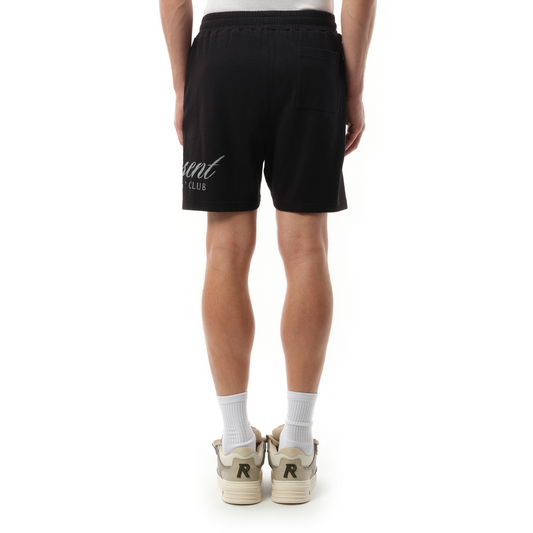 Represent Owners Club Script Mesh Shorts in Black