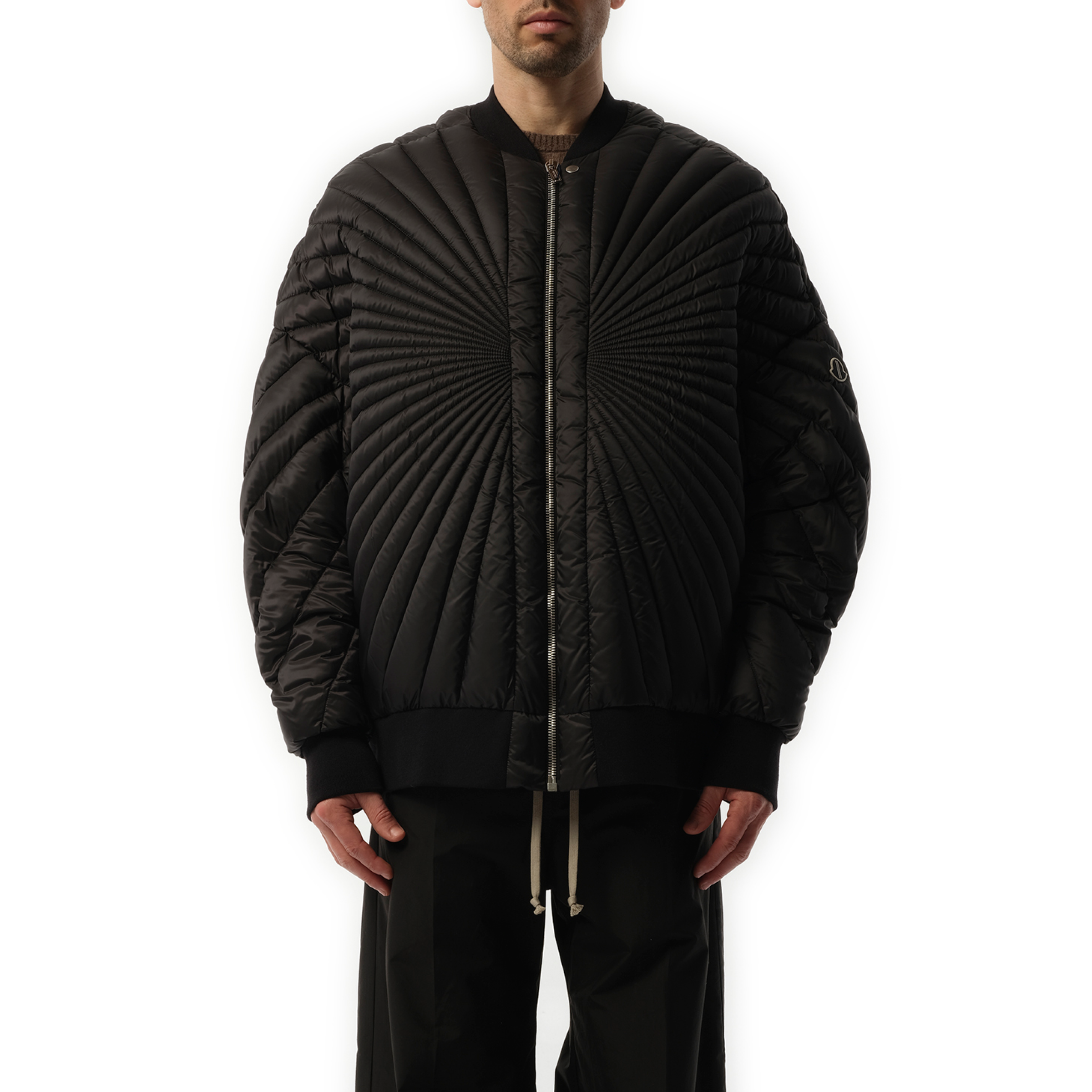 Rick Owens x Moncler Radiance Peter Jacket in Black