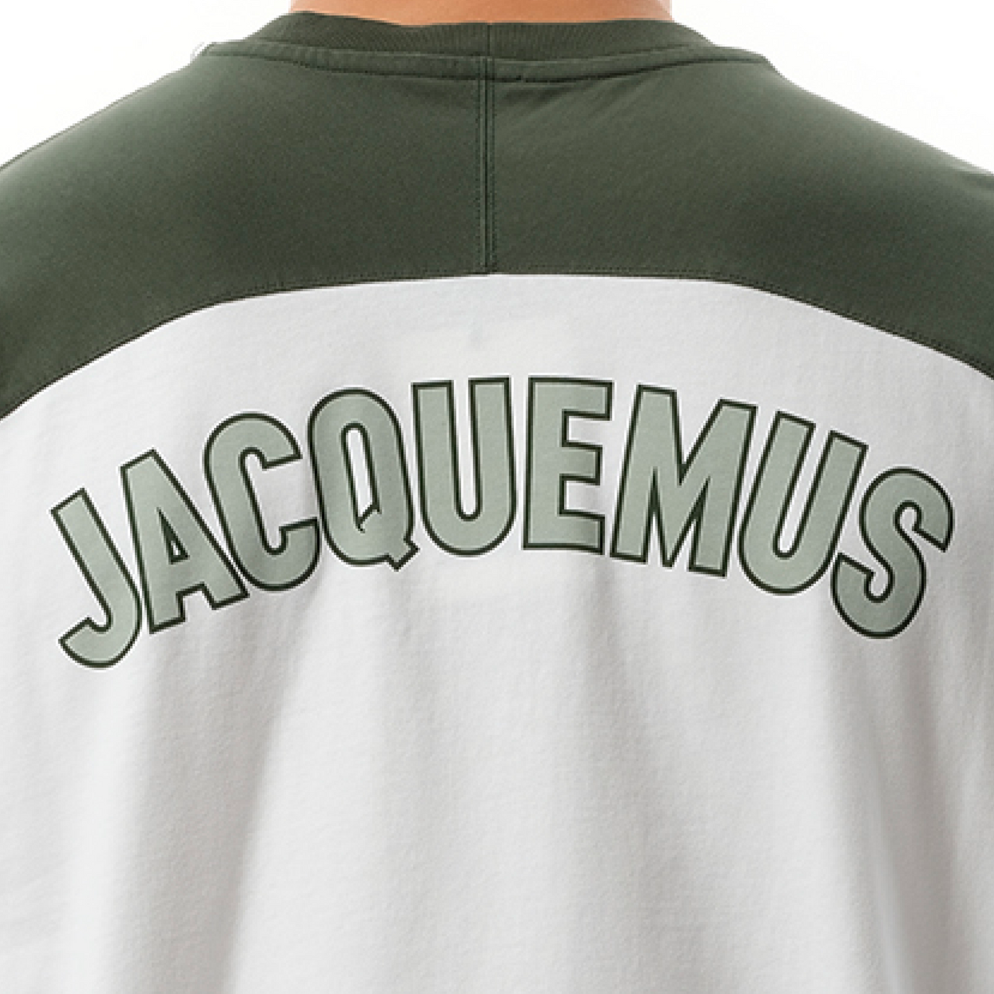 Le T-Shirt Baseball Long Sleeve in Green