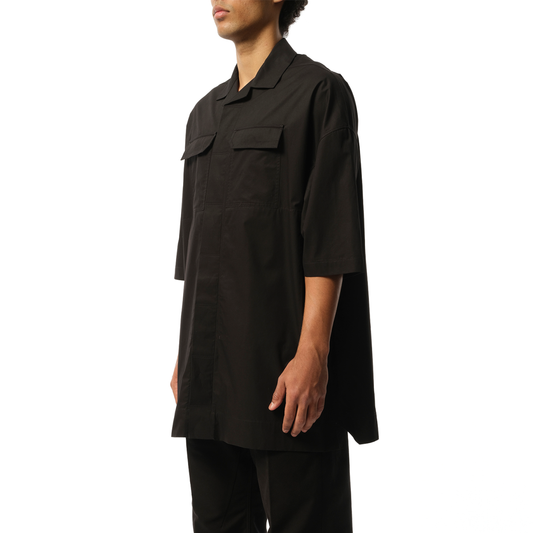 Magnum Tommy Short Sleeve Shirt in Black