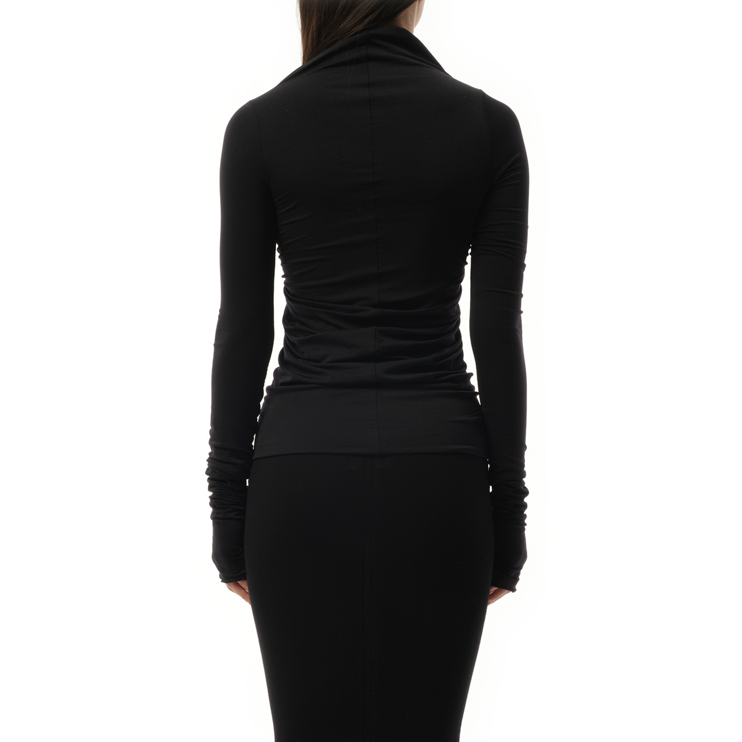 Jersey Long Sleeve Prong in Black