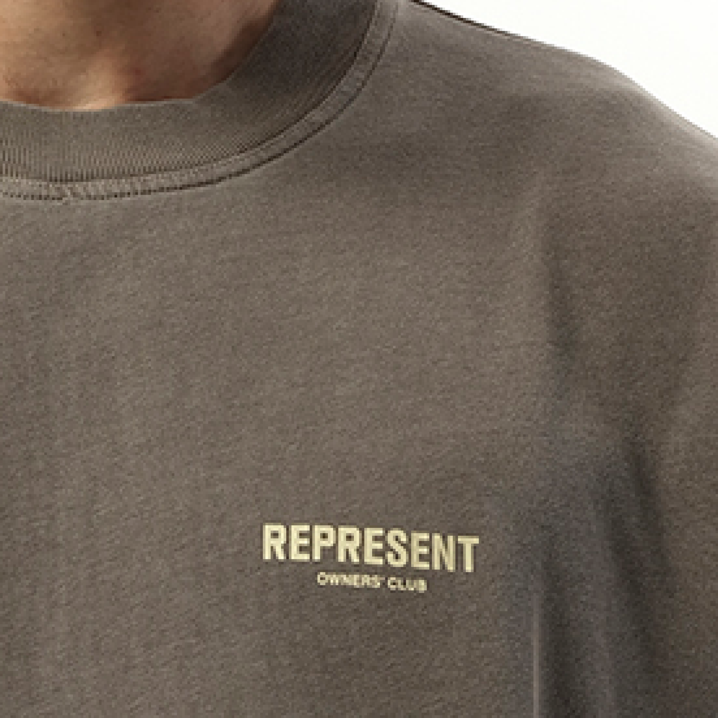 Represent Owners Club T-Shirt in Fog