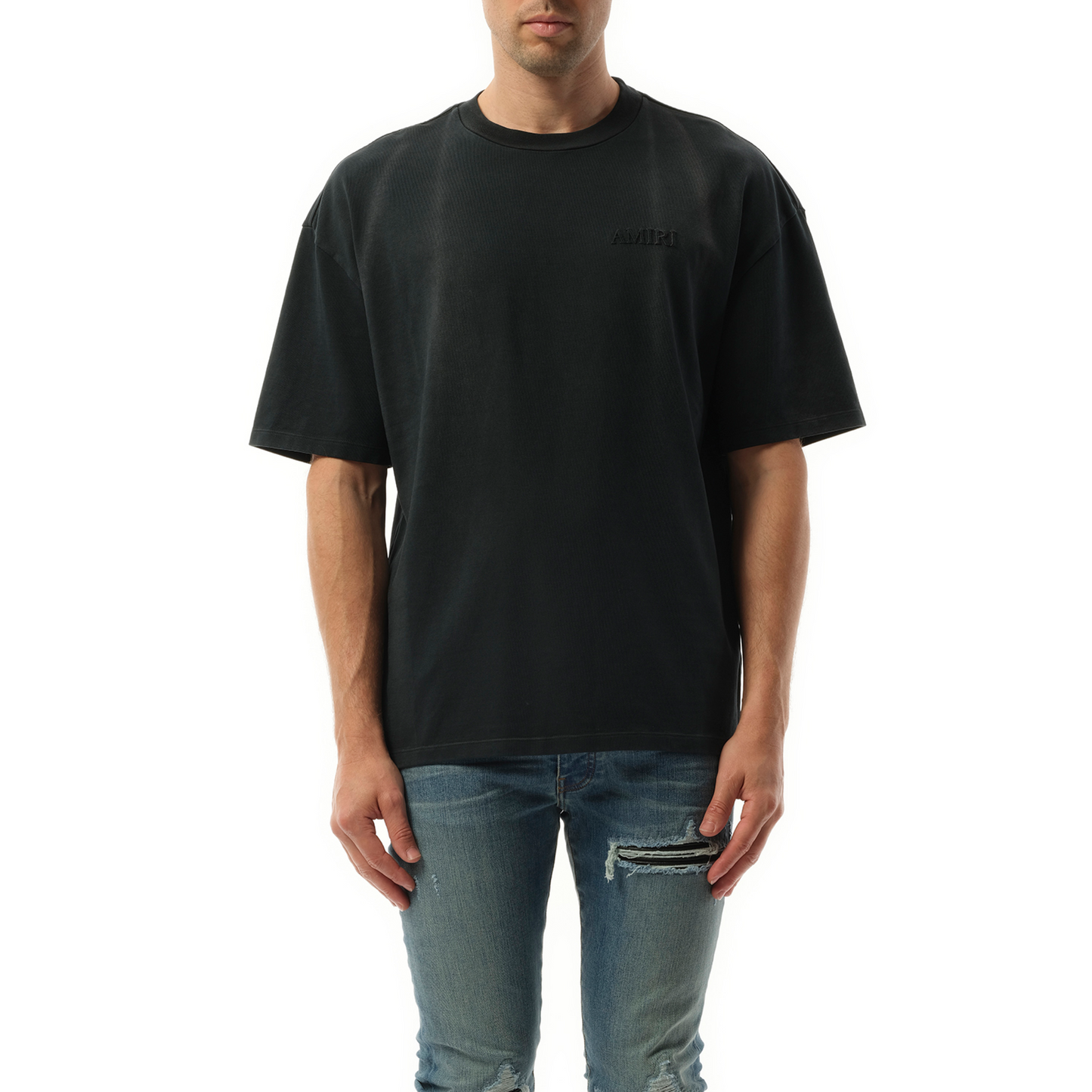 Vintage Amiri Oversized T-Shirt in Black