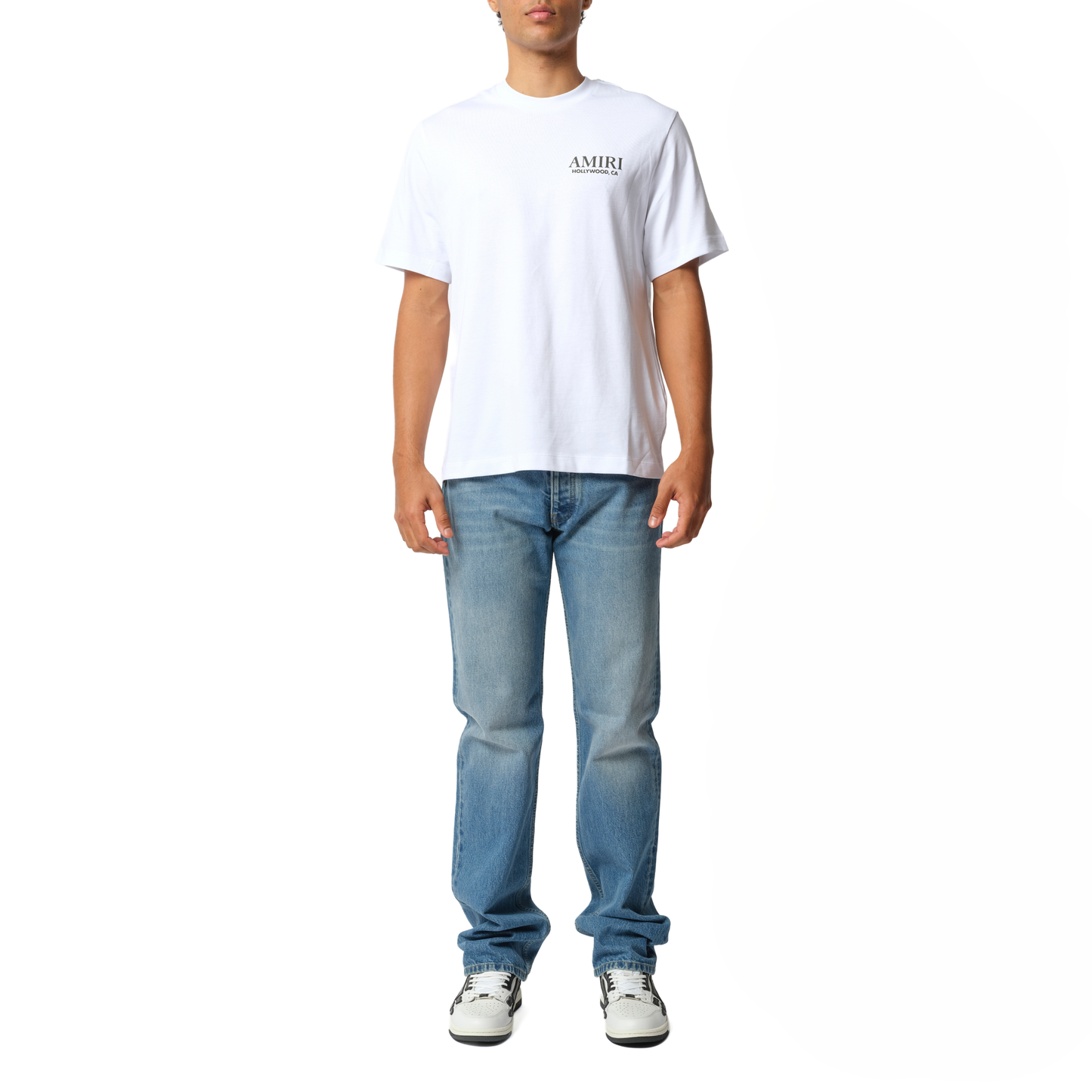 Bones Stacked T-Shirt in White