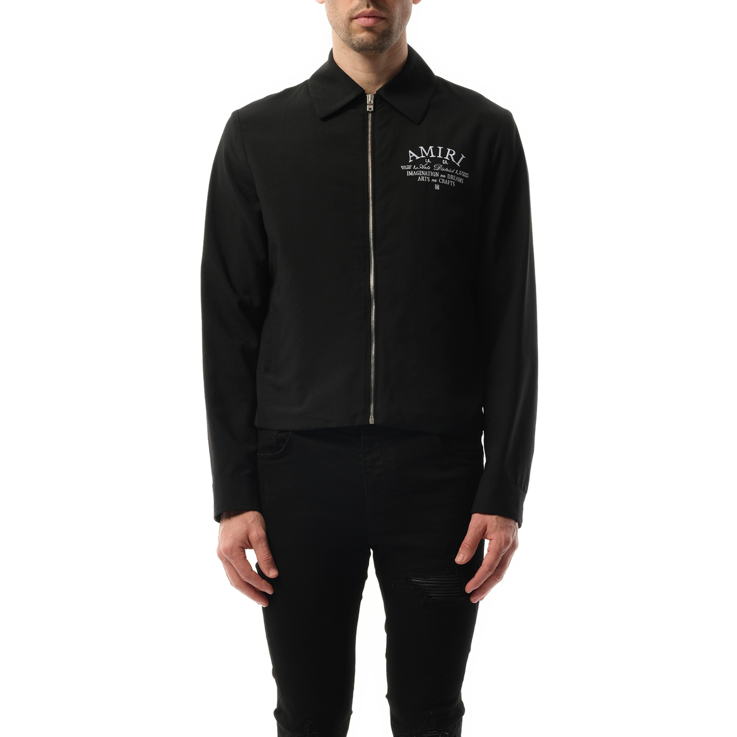 Amiri Arts District Blouson in Black