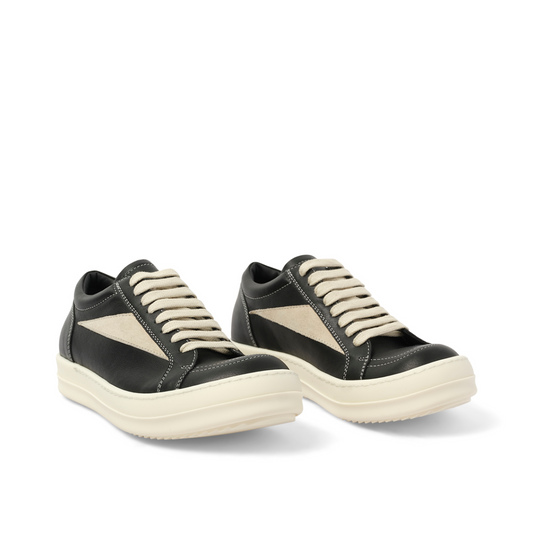 Vintage Sneaks in Black/Milk/Milk