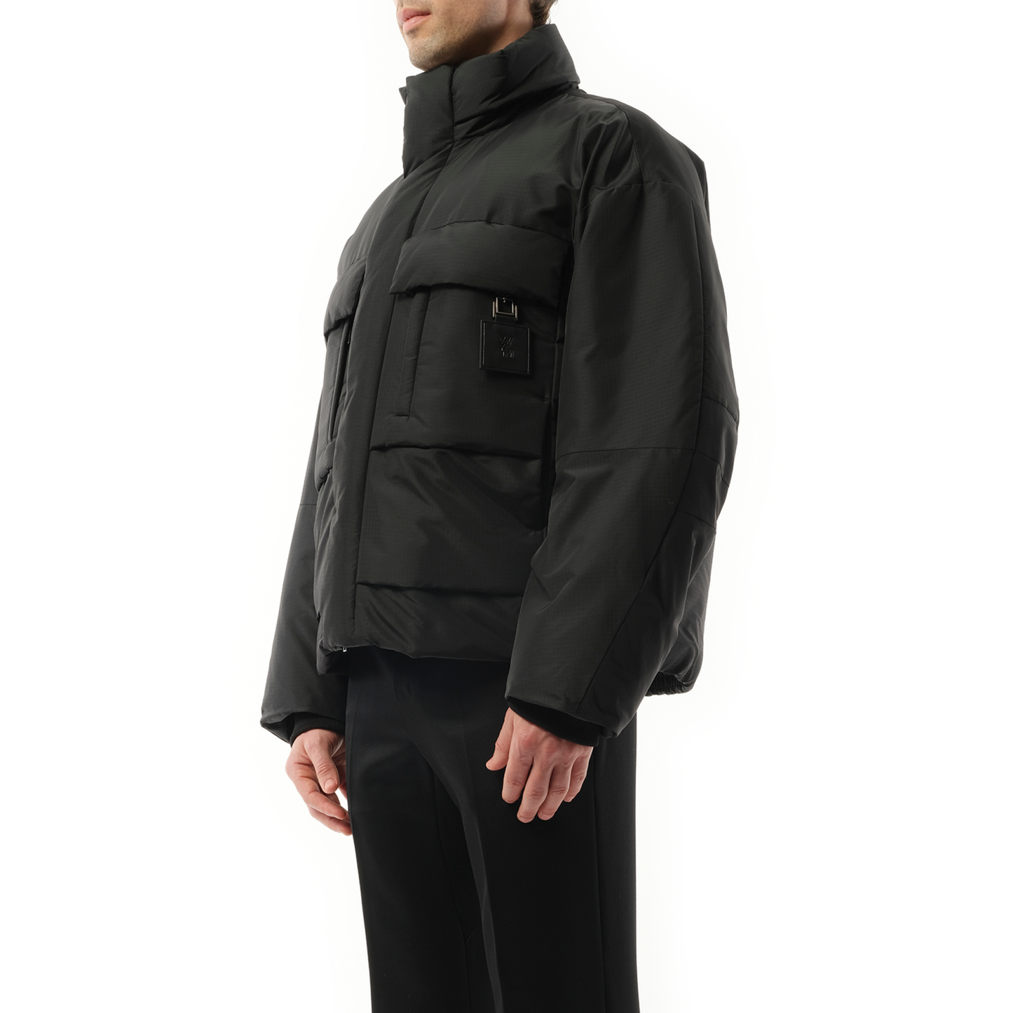 Technical Down Jacket in Black