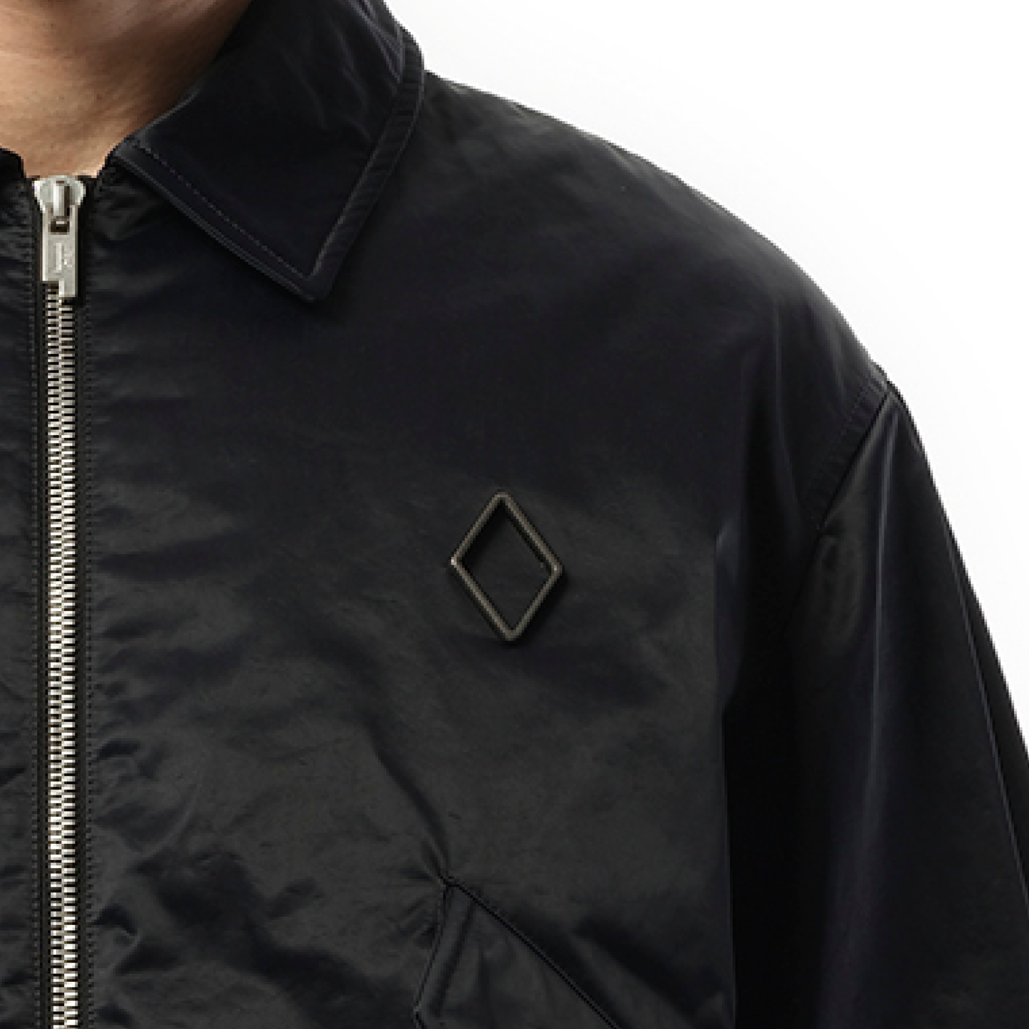 Cinch Bomber Jacket in Black