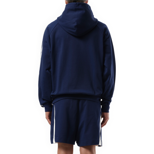 Cutline Hoodie in Dark Blue