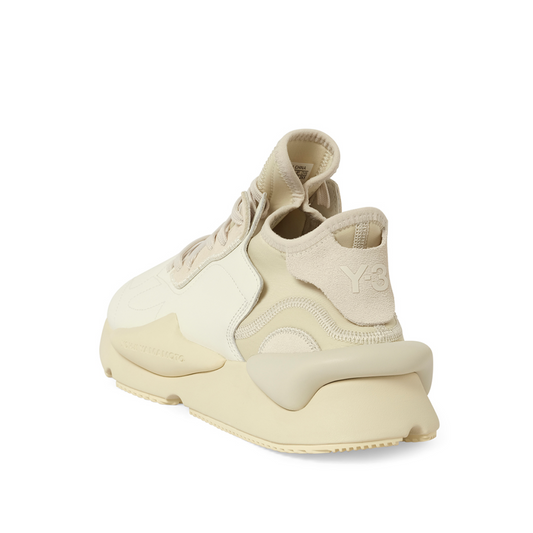 Y-3 Kaiwa Sneaker in Off White