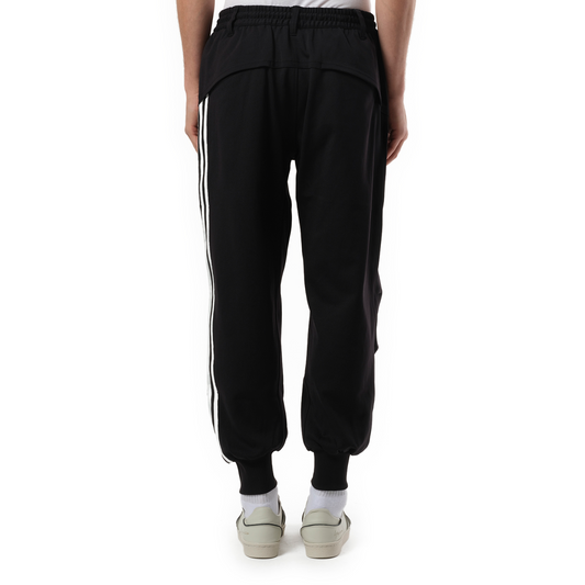 3 Stripe Cuff Pants in Black