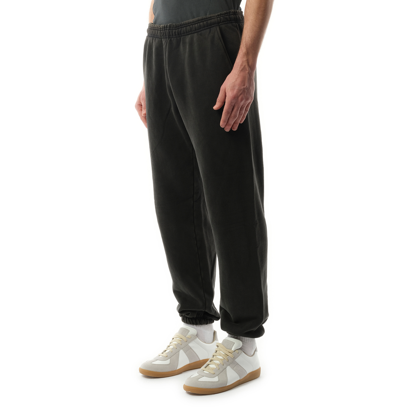 Heavy Sweatpants in Washed Black