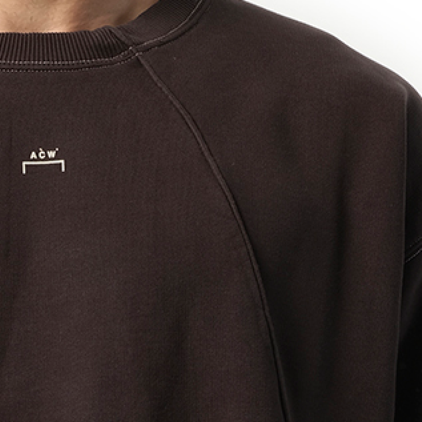 Millbank Crewneck Sweater in Black