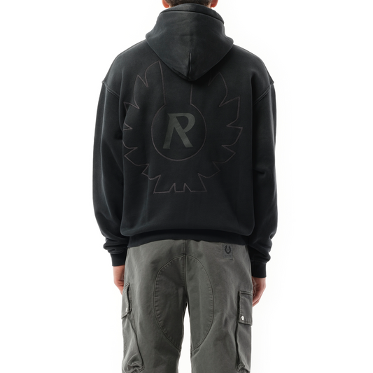 Represent X Belstaff Outline Phoenix Hoodie in Shadow