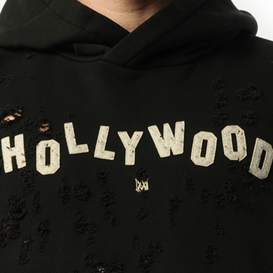 Hollywood Shotgun Hoodie in Black