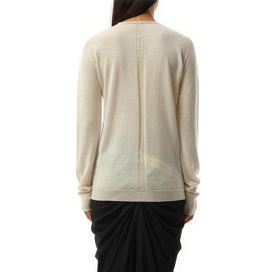 Extreme V Neck Pullover in Dinge