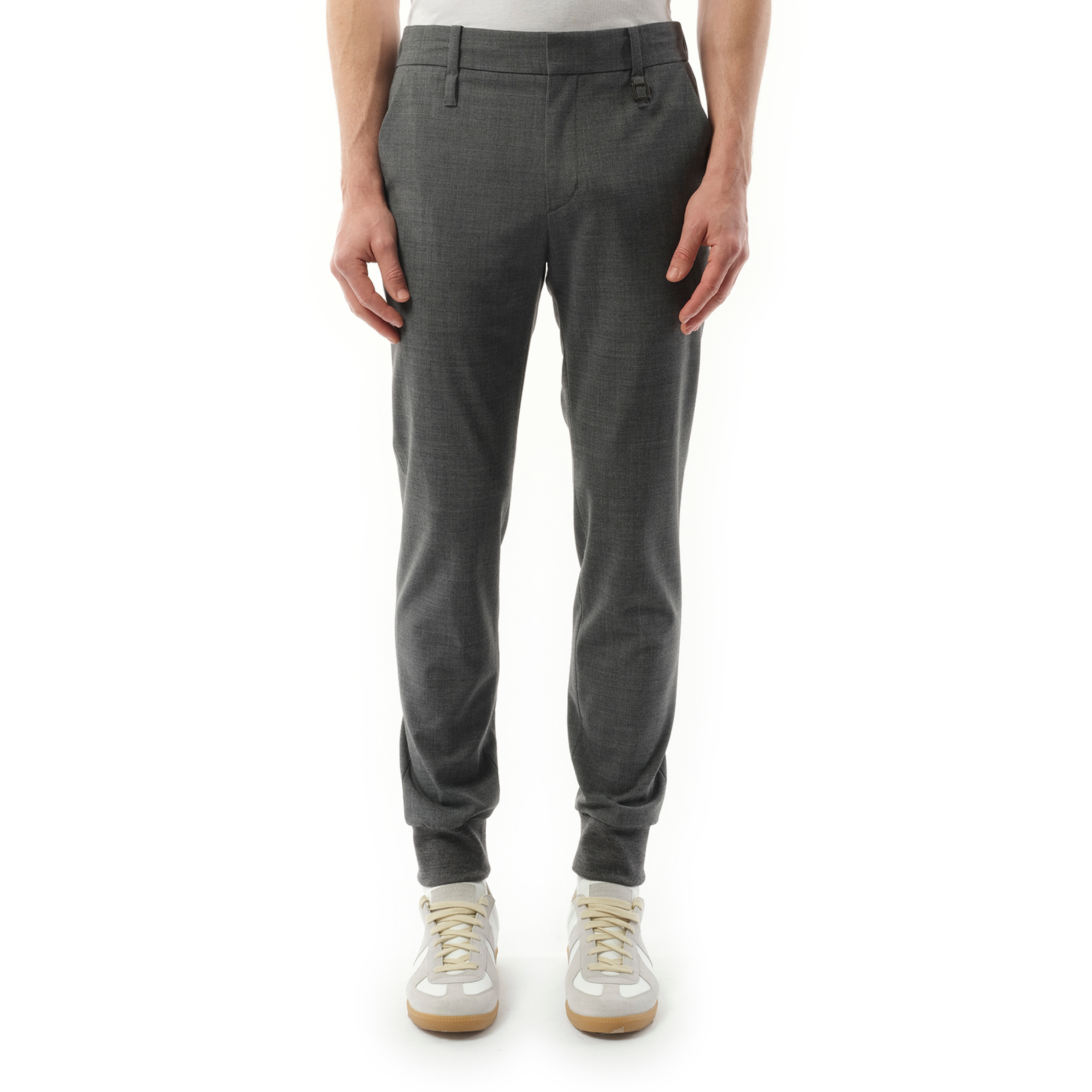 Elasticated Jogger in Grey