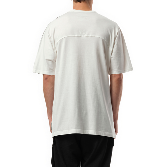 3 Stripe T-Shirt in White