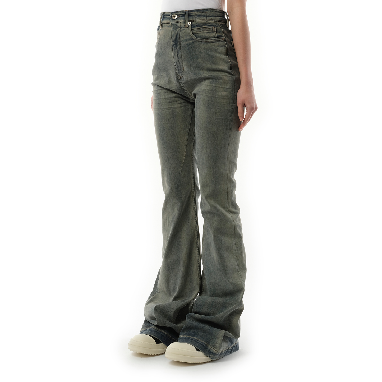 Bolan Bootcut Denim Pants in Sky