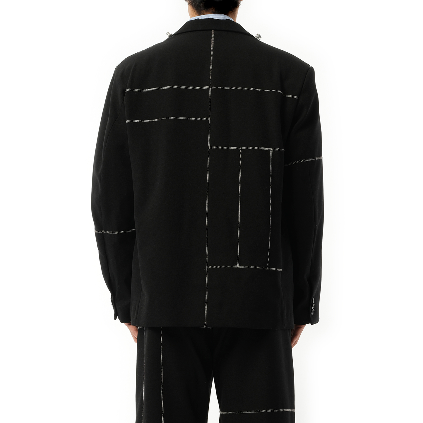 Frankenstein Cutting Jacket in Black