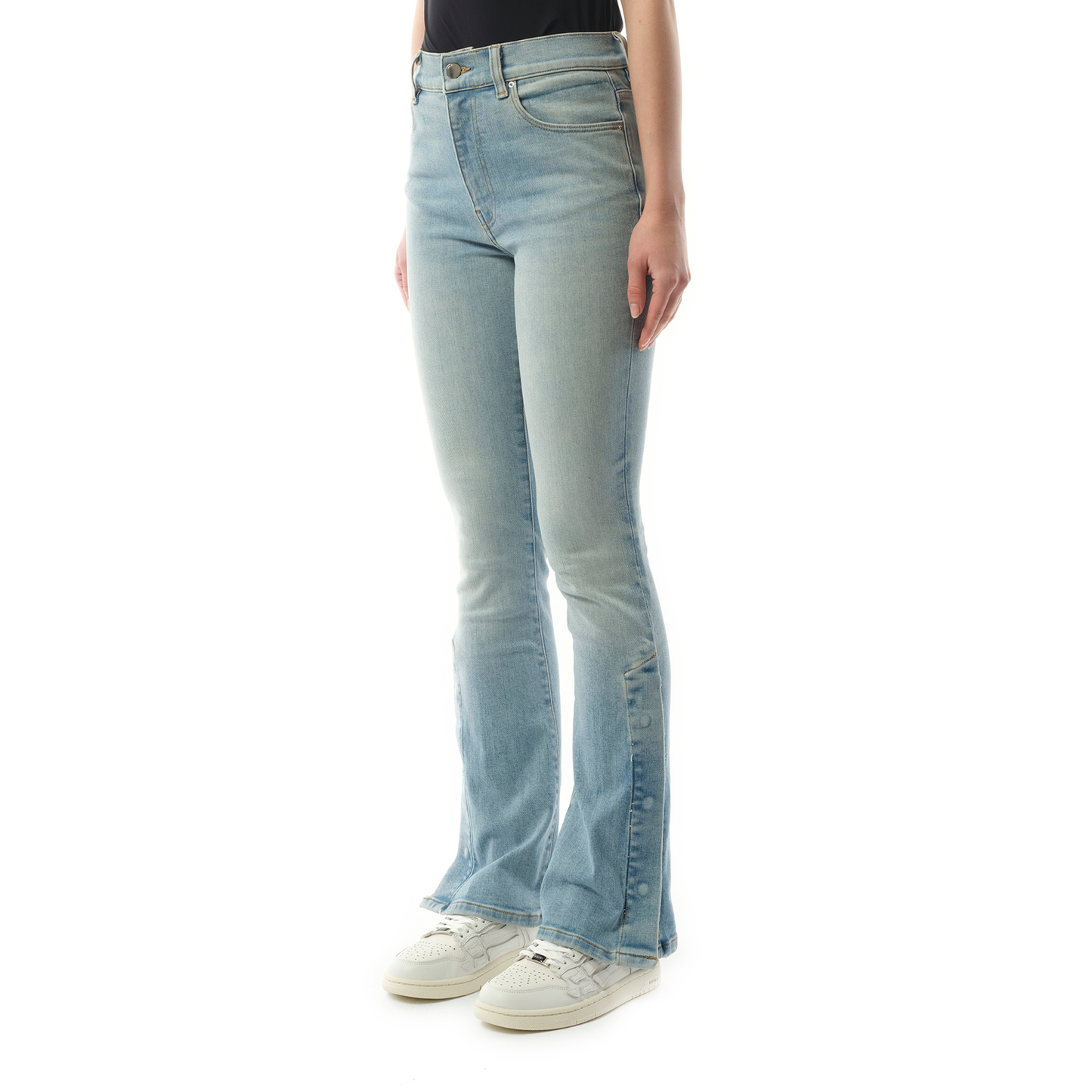 Kick Flare Jeans in Clay Indigo