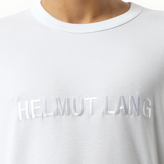 Logo Embroidered T-Shirt in White