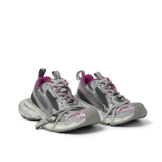 3XL Sneaker in Grey/White/Pink