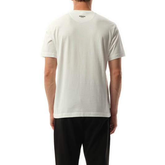 Gots Kenzo Pop Embroidered Classic T-Shirt in Off White