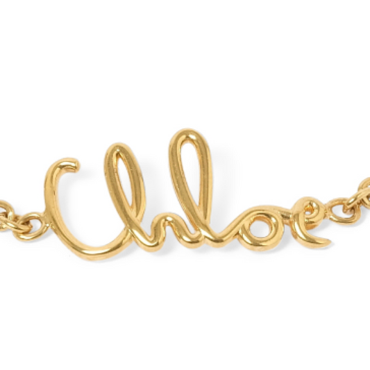 Chloe Iconic Bracelet in Vintage Gold