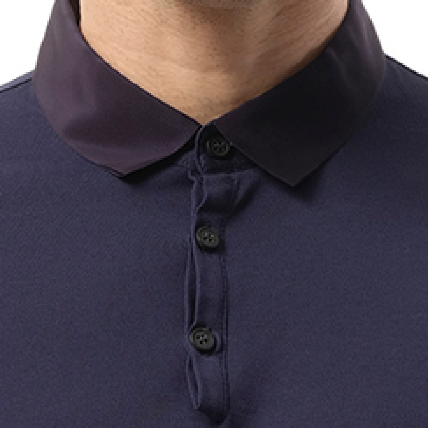 Gros Grain Polo in Purple