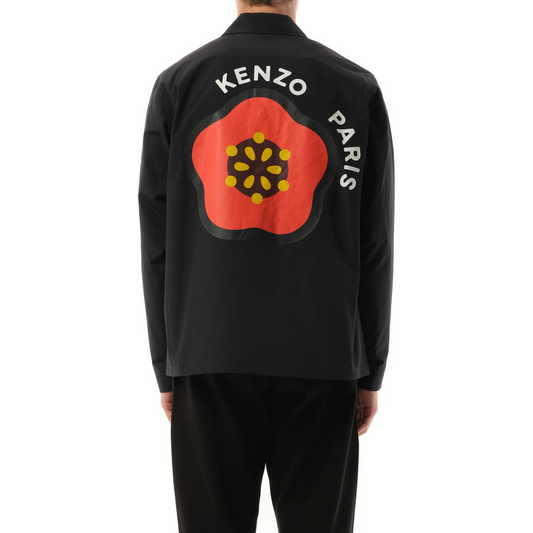 Kenzo Pop Light Coach Jacket in Black