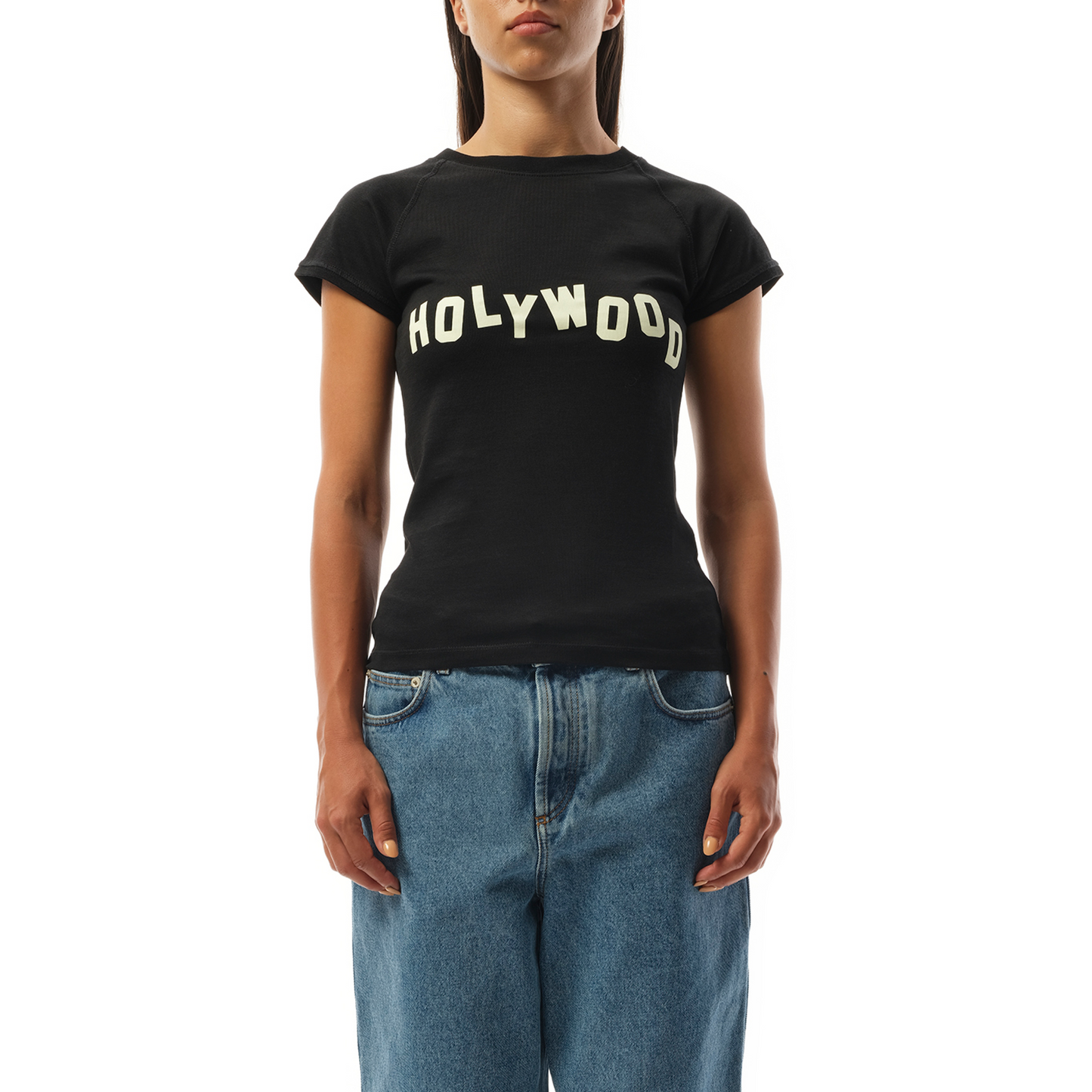 Holywood Small Fit T-Shirt in Black