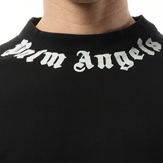 Neck Logo T-Shirt In Black/Off White