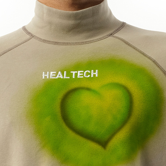 Healtech Airbrush High Neck in Khaki