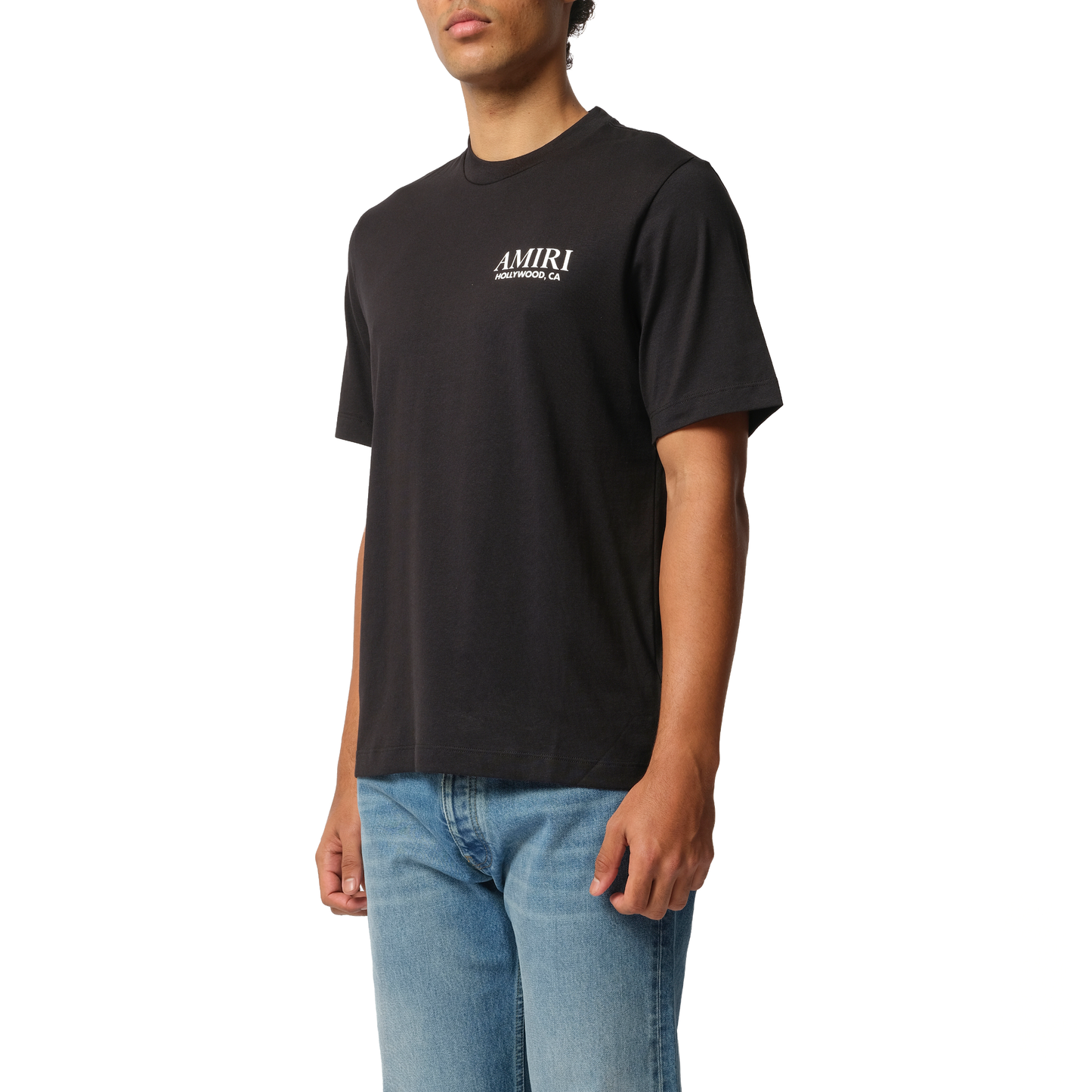 Bones Stacked T-Shirt in Black