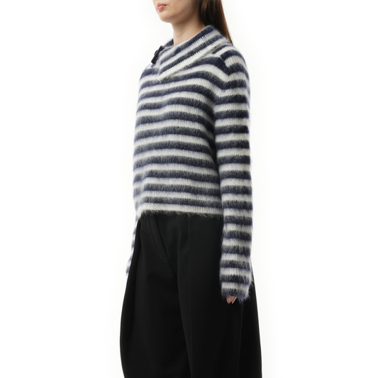 Le Pull Marina in Navy/Multicolour