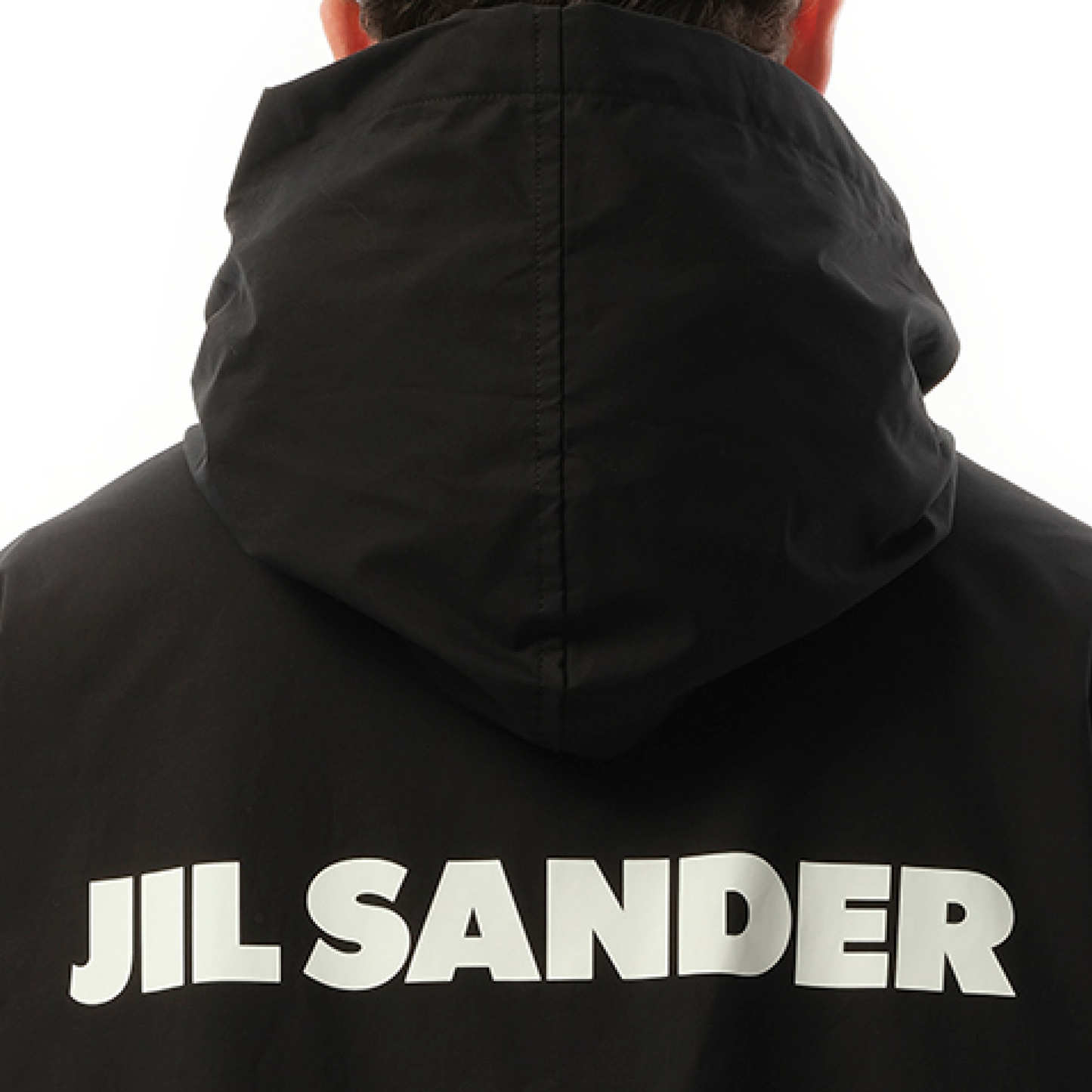 Jil Sander Logo Sport Coat in Black