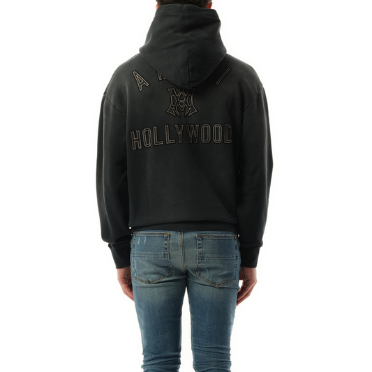 MA Hollywood Oversized Hoodie in Black