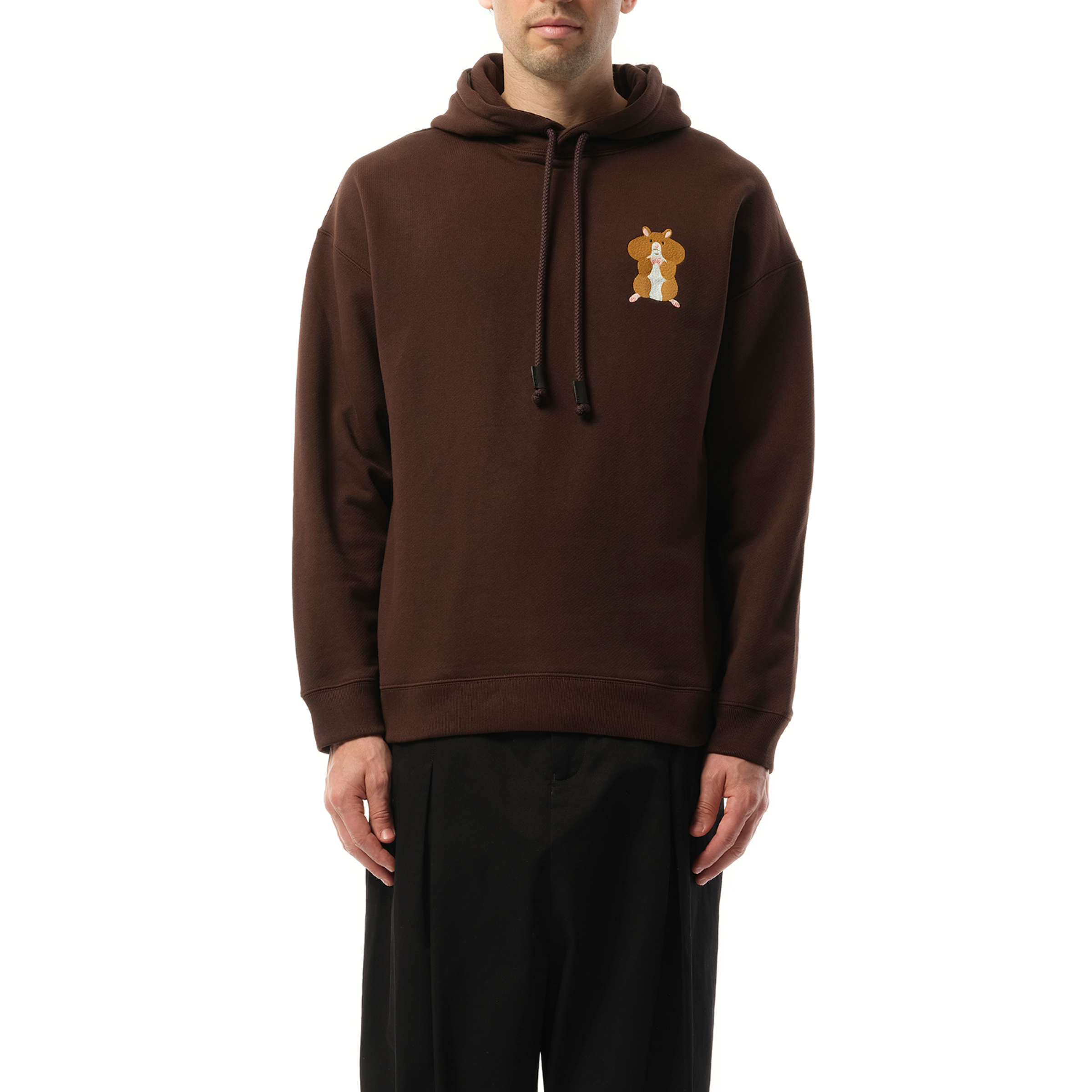 Suna Fujita Hamster Hoodie in Dark Brown