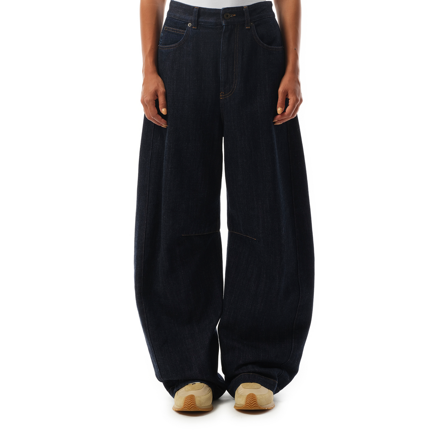 Anagram Barrel Jeans AF in Indigo Blue