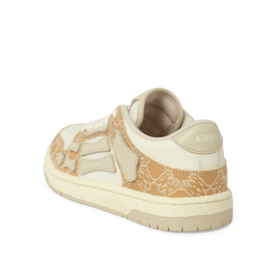 MA Quad Skeleton Low Top Sneaker in Birch