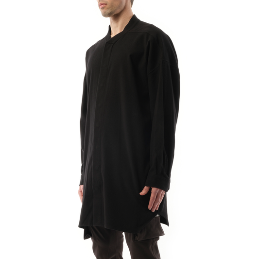 Oversized Faun Shirt in Black