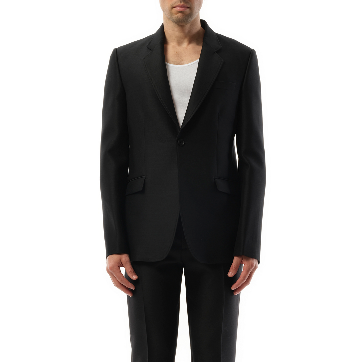 Slim Fit Jacket in Black