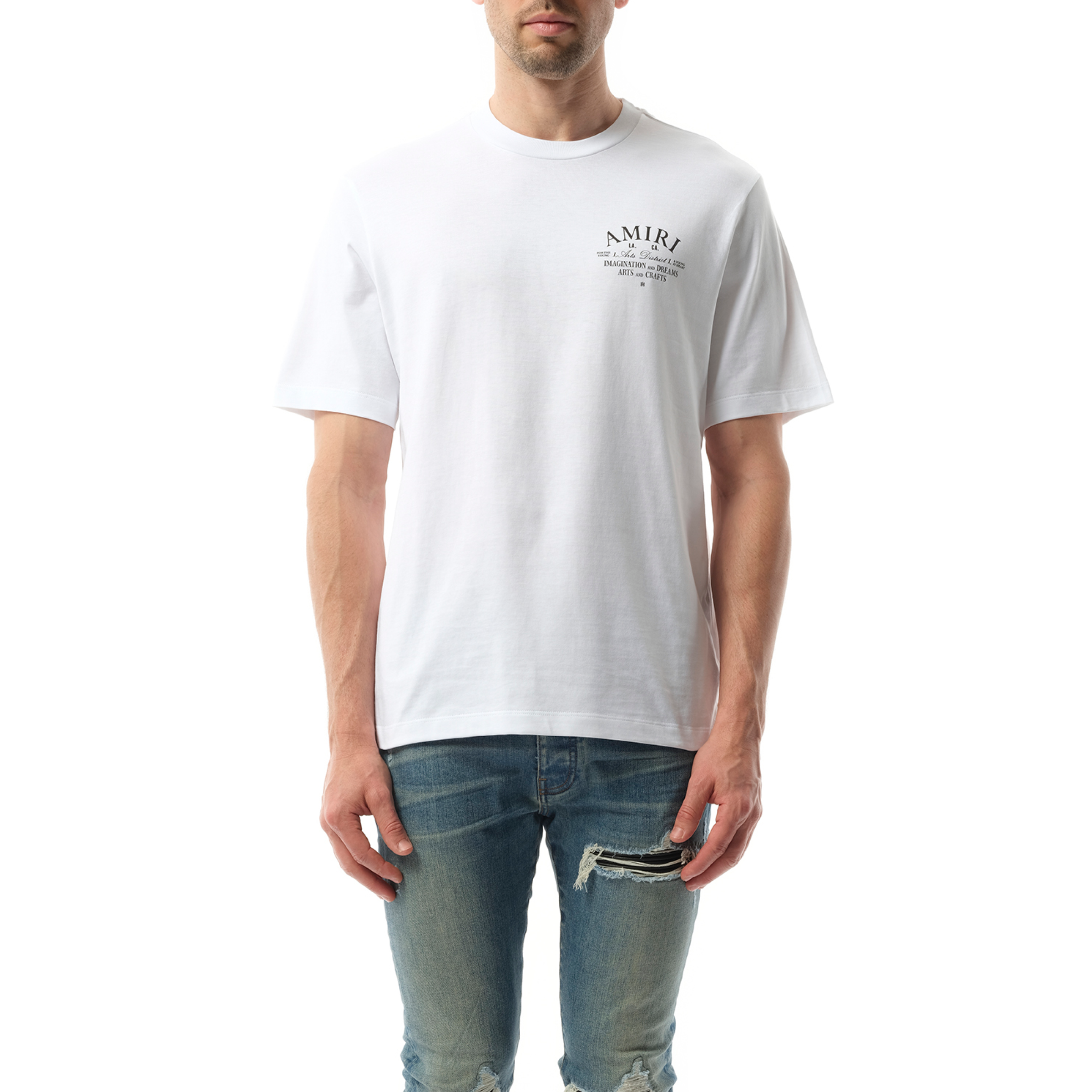 Amiri Arts District T-Shirt in White