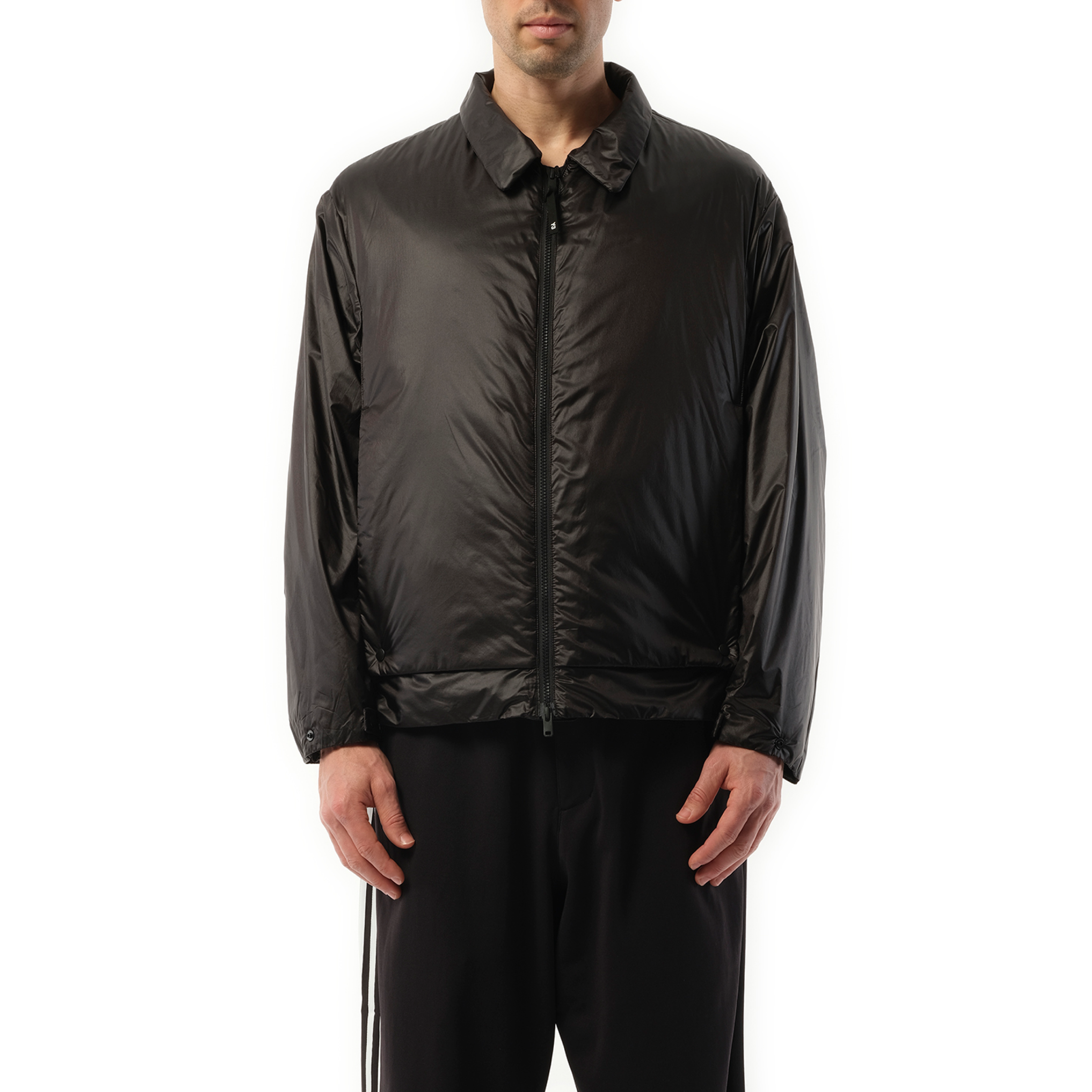 Nylon Liner Jacket in Black