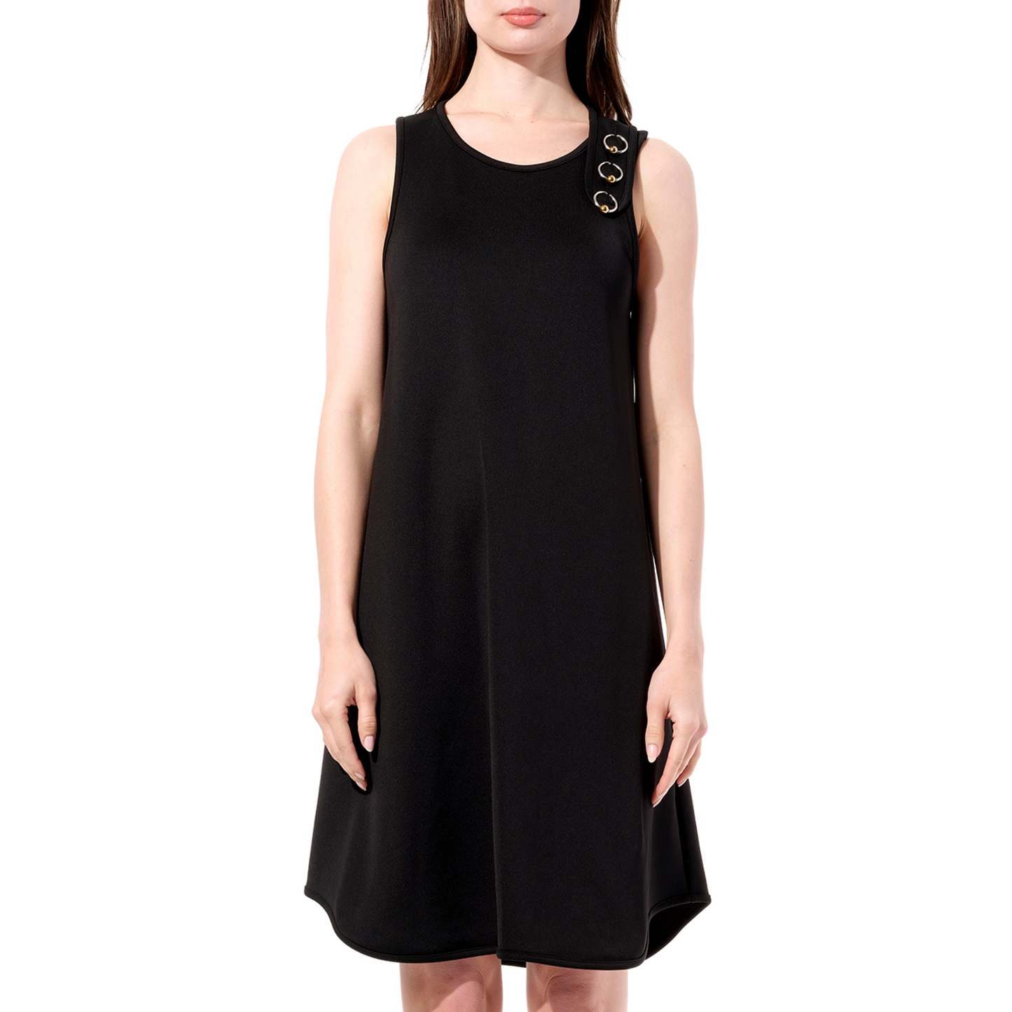 Neoprene Dress in Black