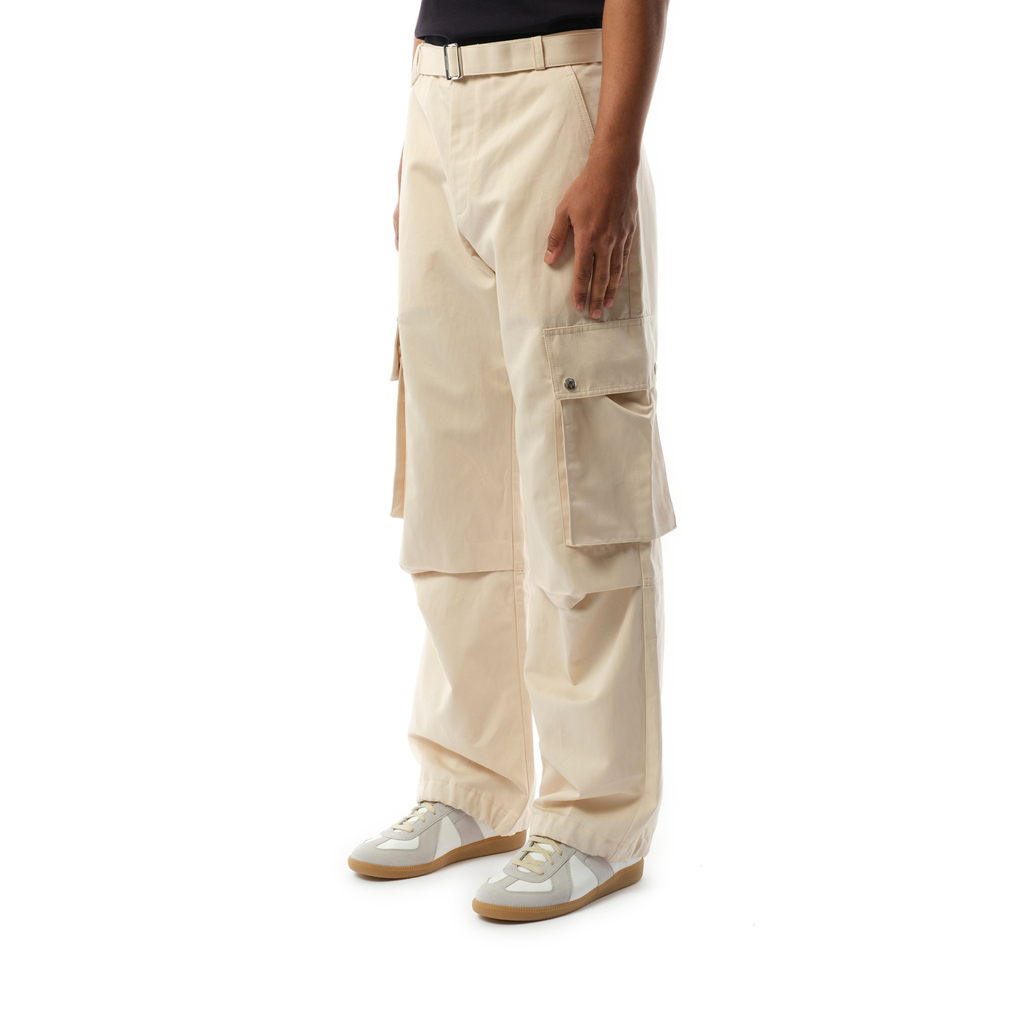 Le Cargo Pants in Beige