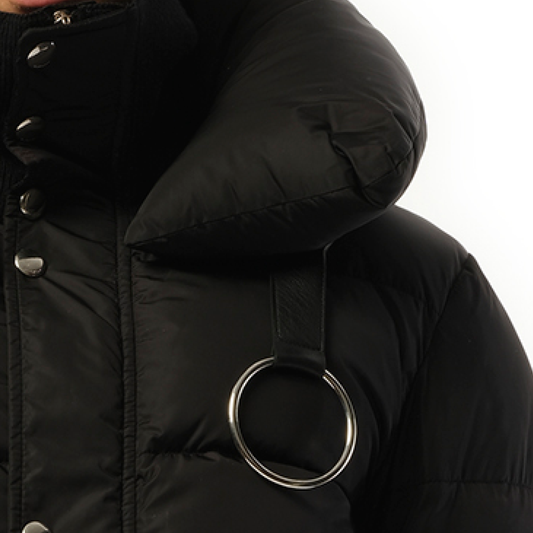 Pod Down Jacket in Black