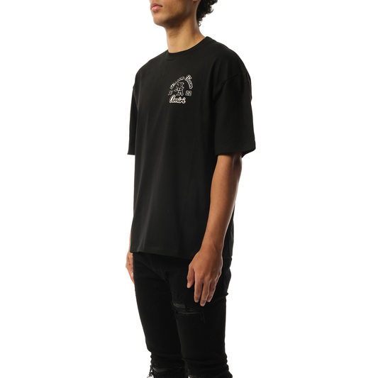 Dream Team Oversized T-Shirt in Black