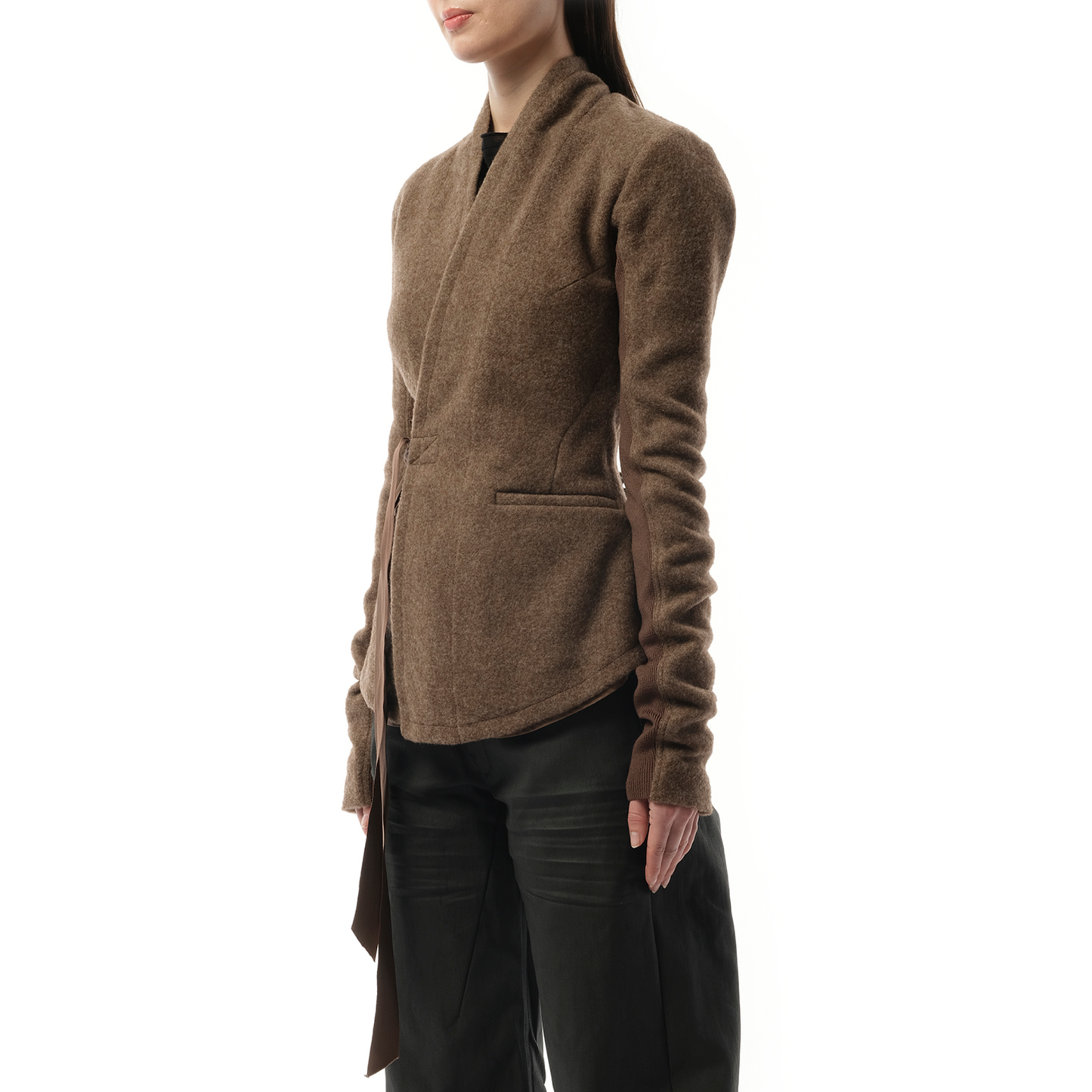 Hollywood Wool Jacket in Fawn